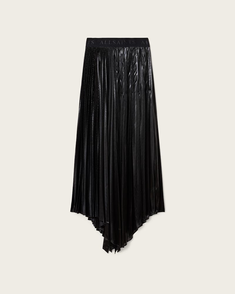Jax Pleated Midi Skirt