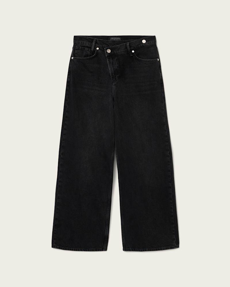 Aki Mid Rise Crossover Jeans
