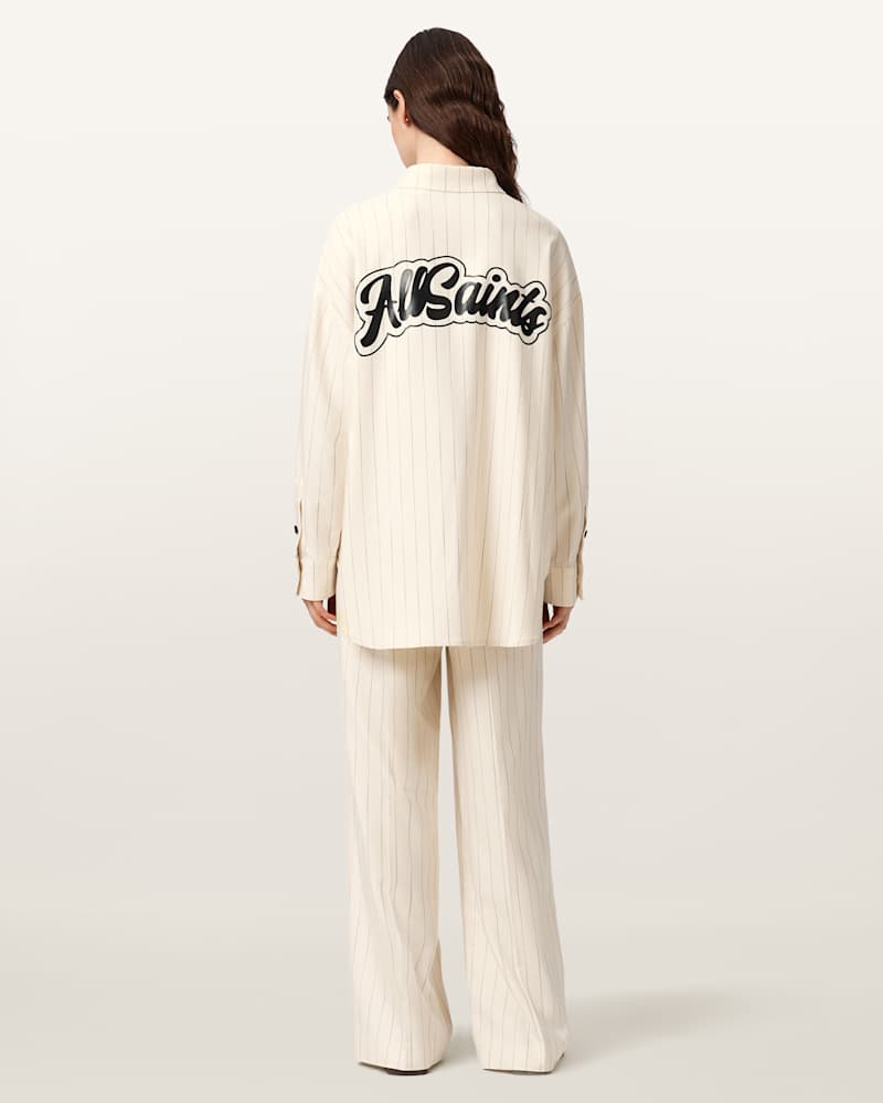 Olga Wide Leg Pleated Trousers