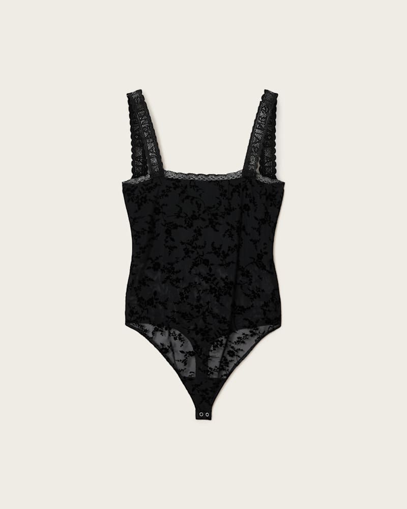 Charli Flocked Bodysuit