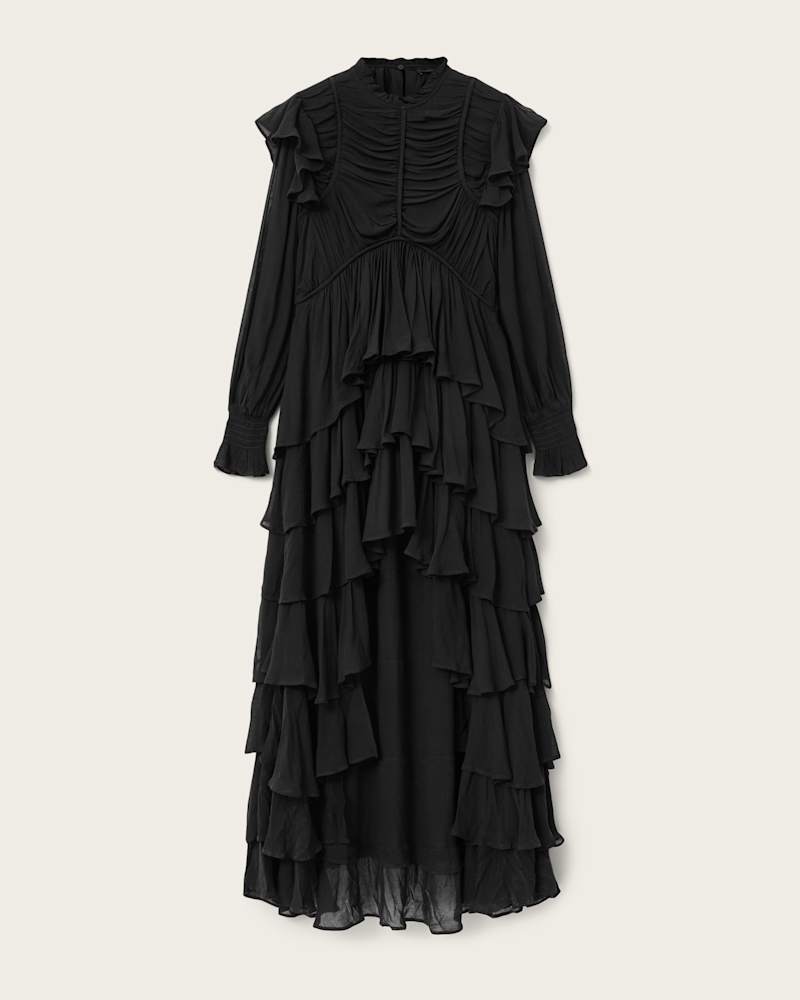 Leila Frill Maxi Dress