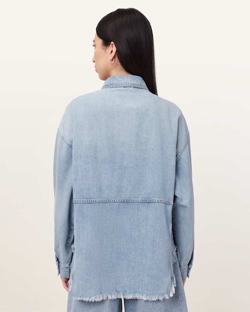 Hettie Oversized Denim Shacket