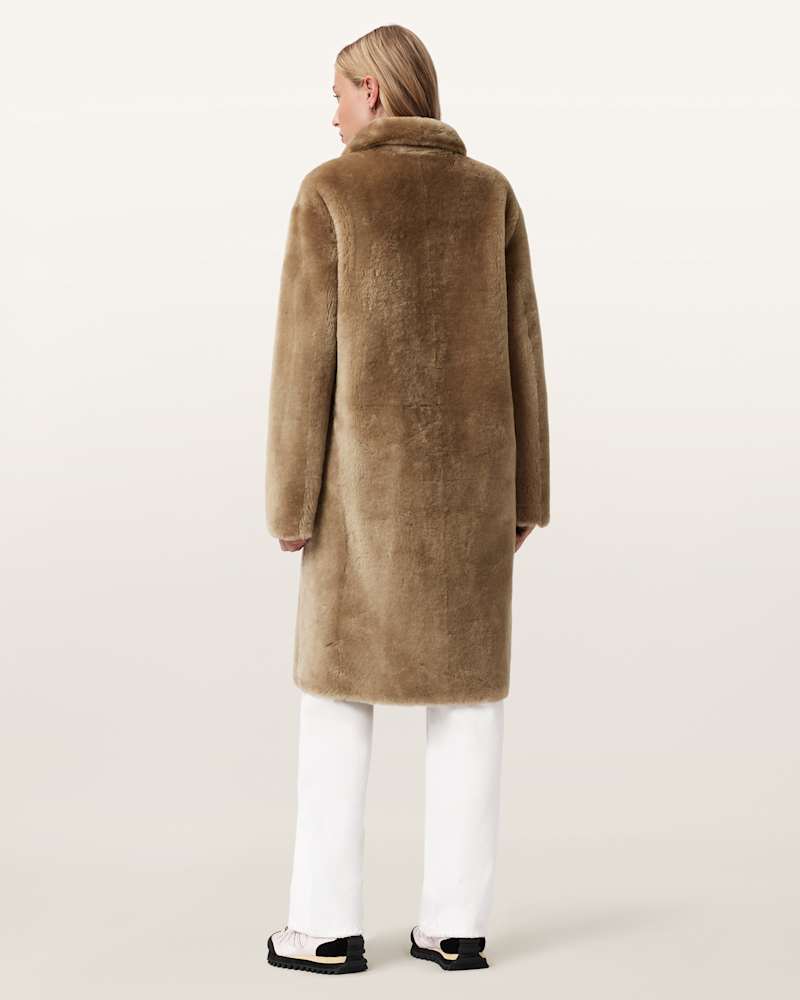 Serra Reversible Shearling Coat