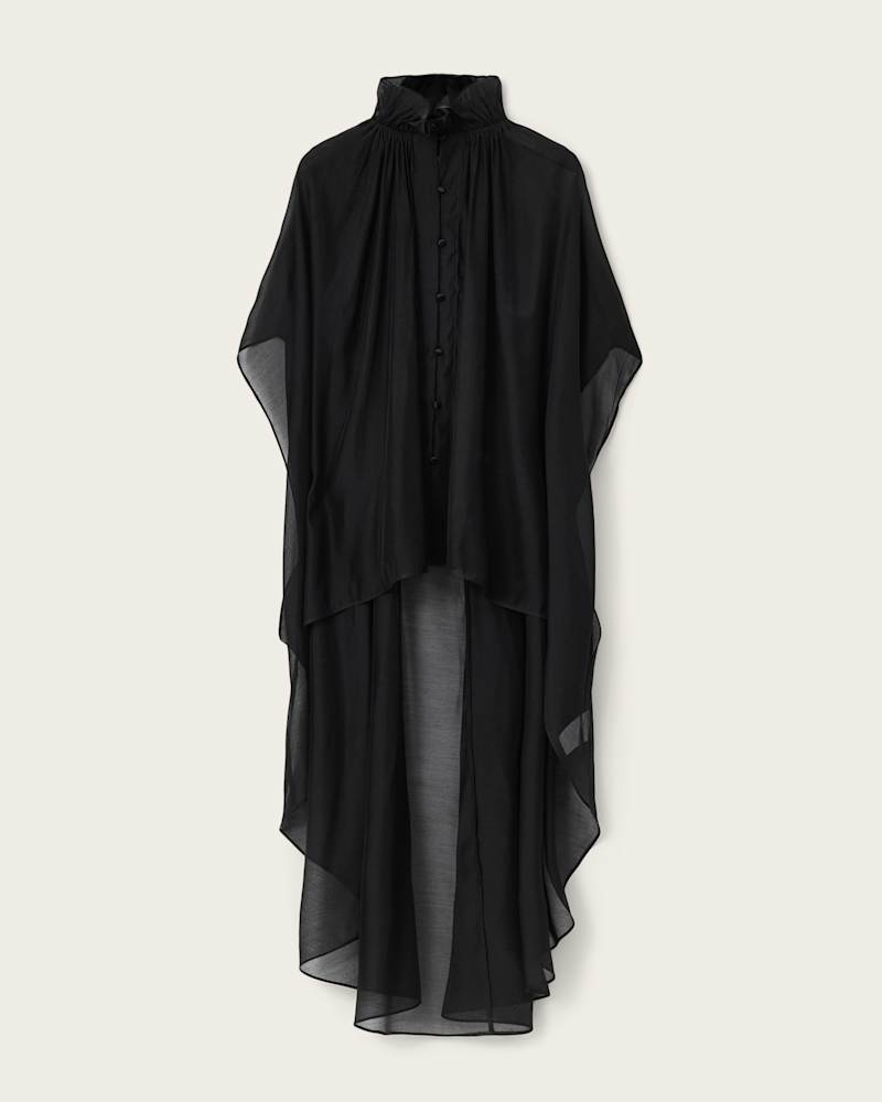 Sez Tulle Oversized Cape