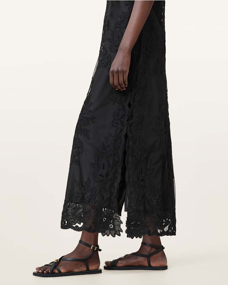 Rye Embroidered Maxi Dress