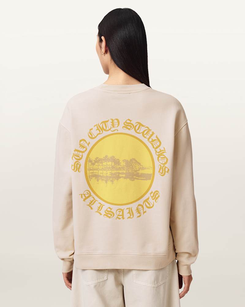 Sun City Etta Oversized Cotton Sweatshirt