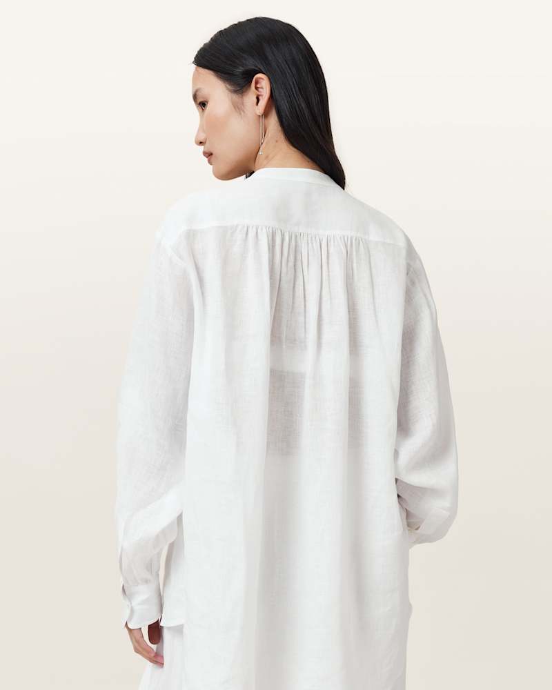 Cassia Long Sleeve Linen Shirt