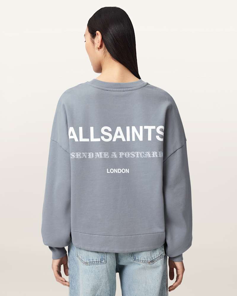 Dreamer Lila Oversized Cotton Sweatshirt