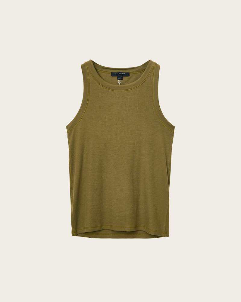 Rina Crew Neck Sleeveless Tank Top 