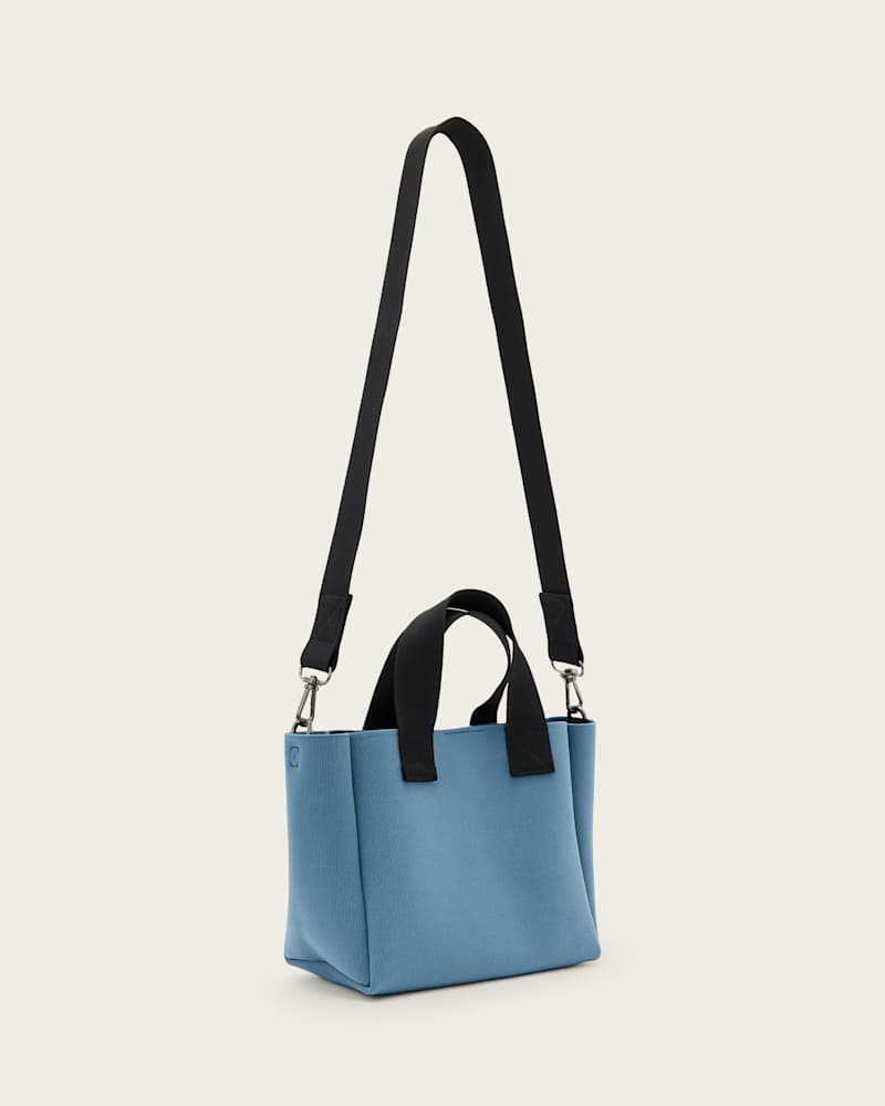 Izzy Logo Print Knitted Mini Tote Bag