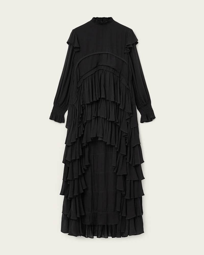 Cavarly Tiered Ruffle Maxi Dress