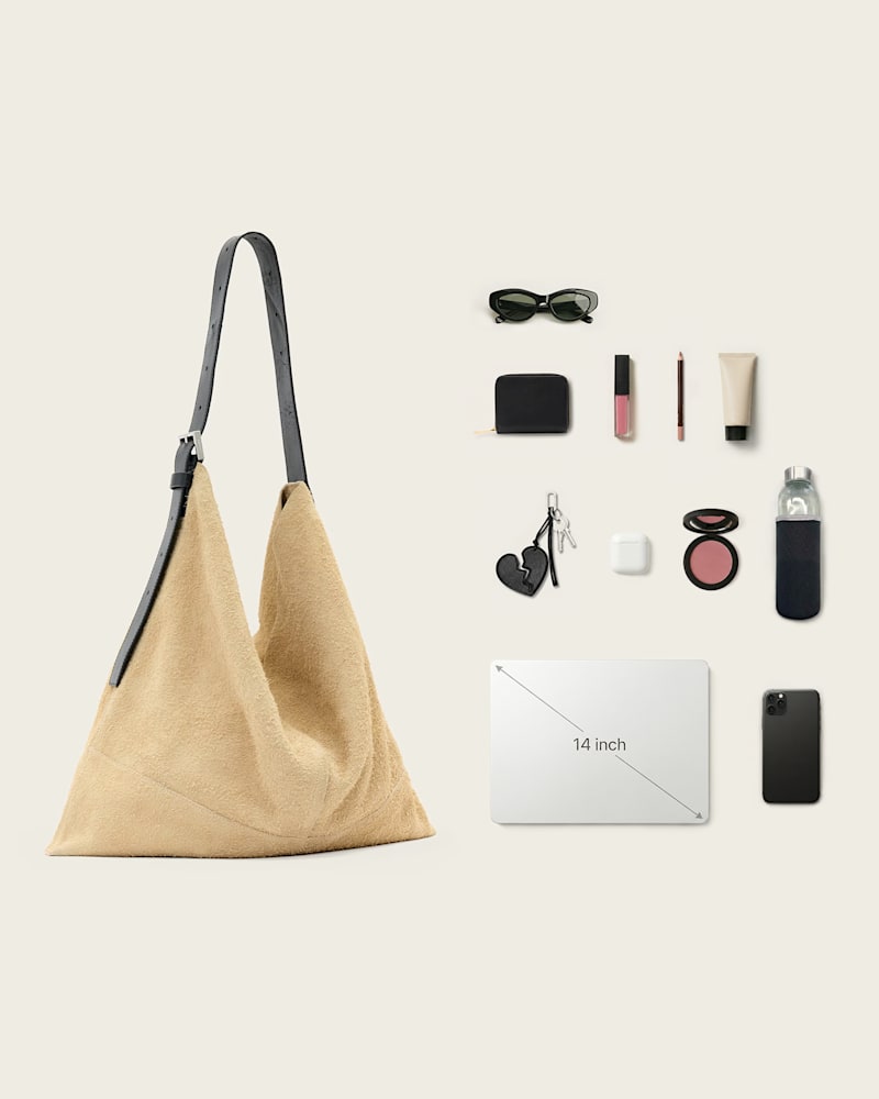 Asha Leather Shoulder Bag