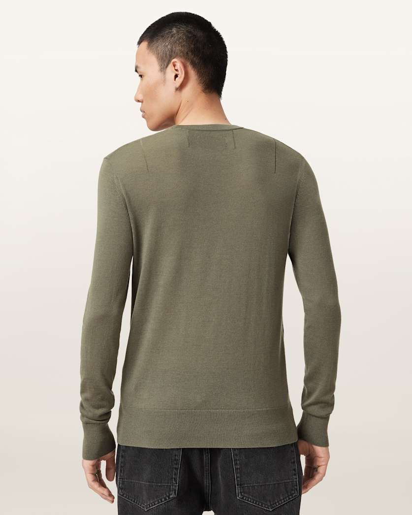 Mode Merino Crew Neck Ramskull Jumper
