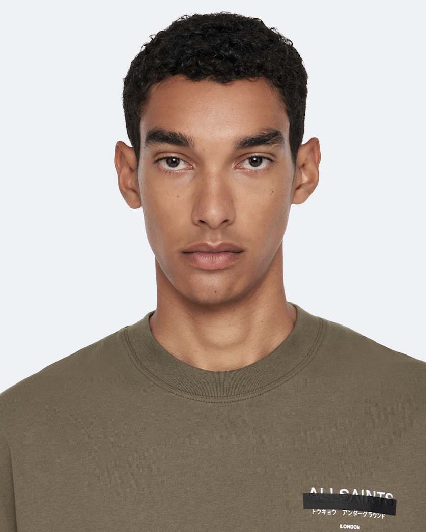 Redact Oversized Embroidered Logo T-Shirt