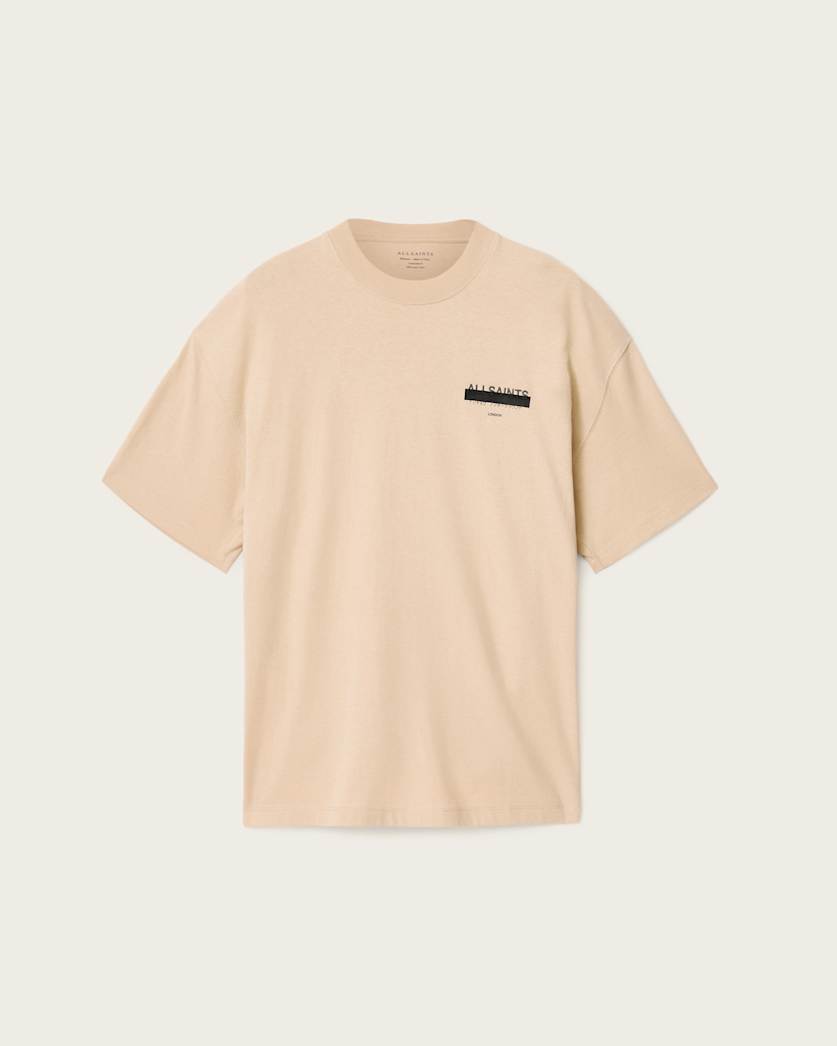 Redact Oversized Embroidered Logo T-Shirt