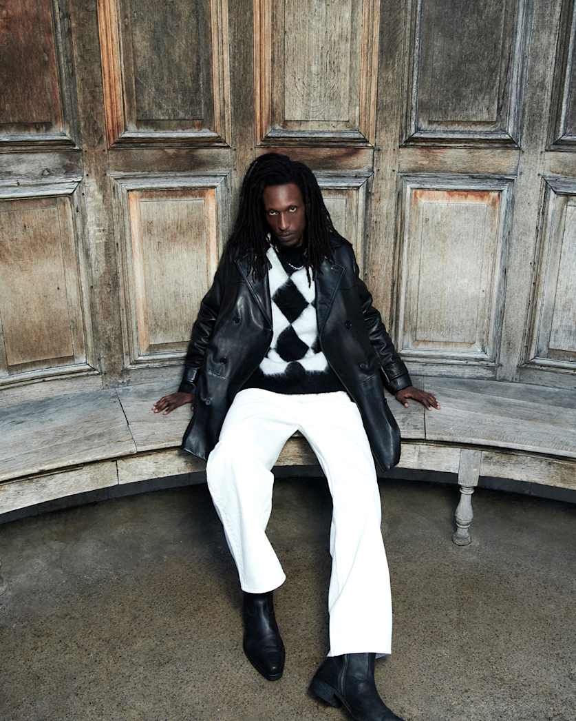 Joker Oversized Argyle Jacquard Jumper