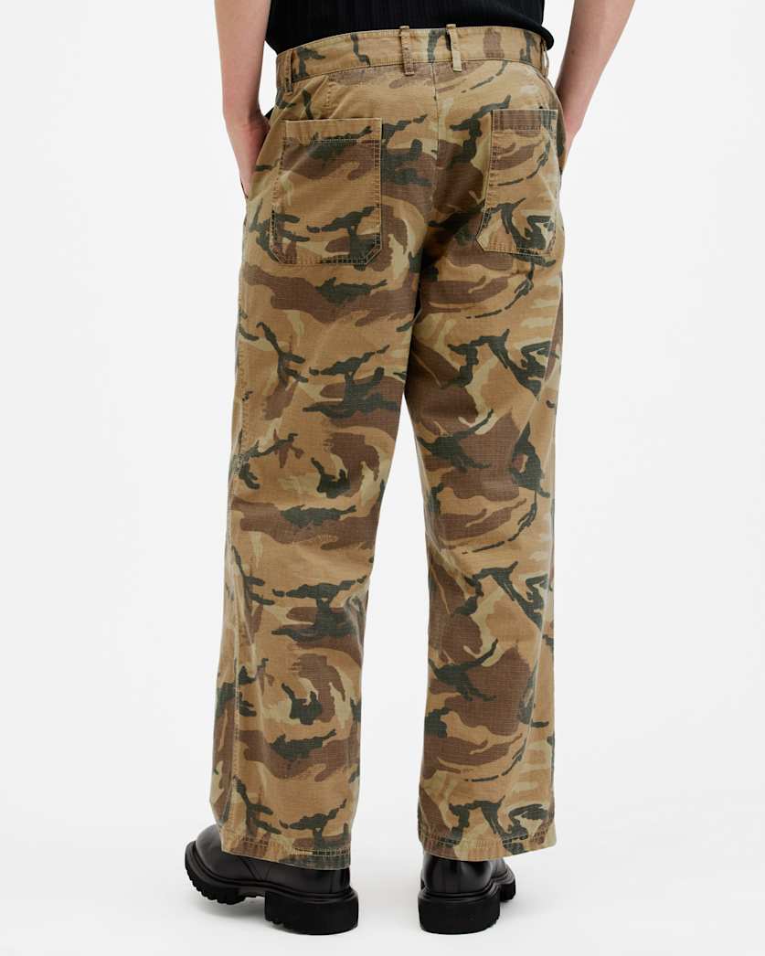 Gaspar Camouflage Relaxed Fit Trousers
