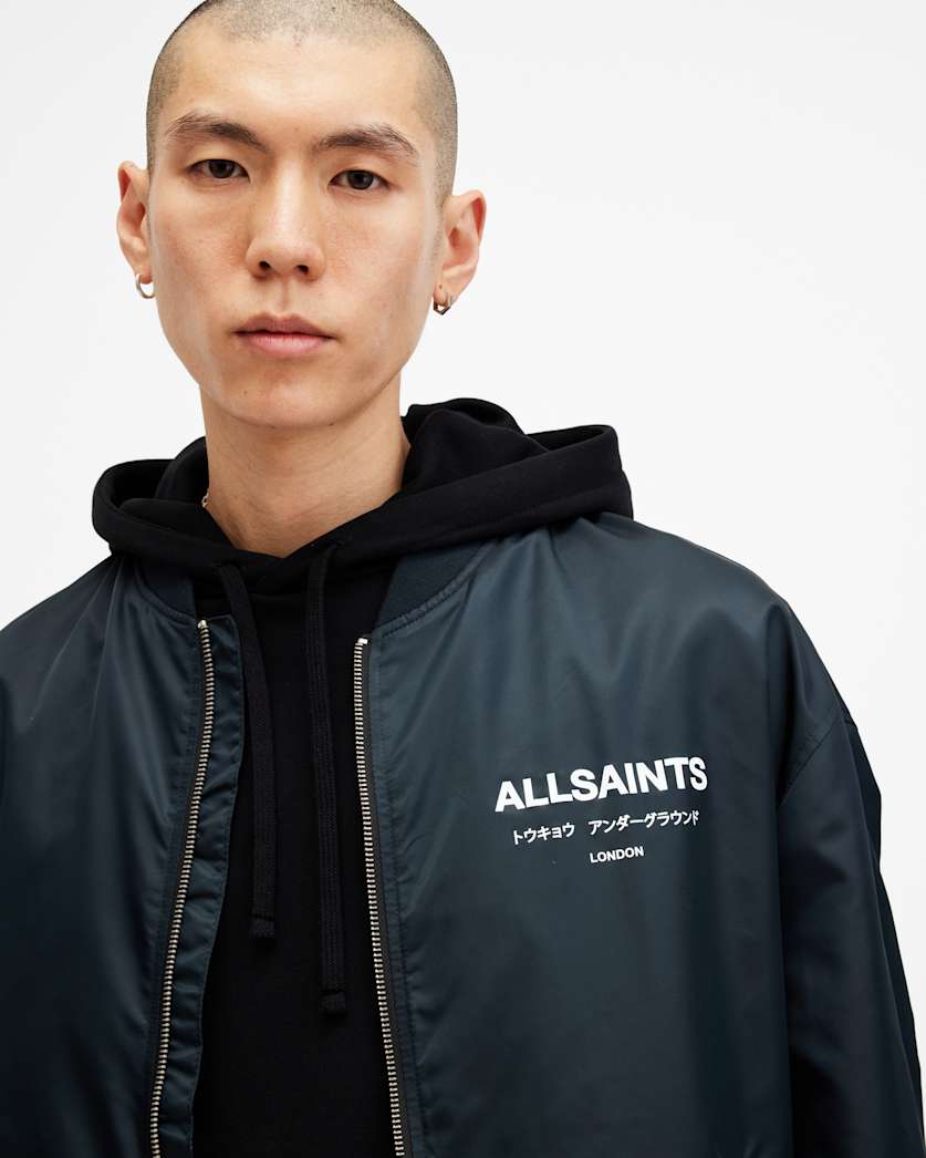Underground Relaxed Fit Bomber Jacket