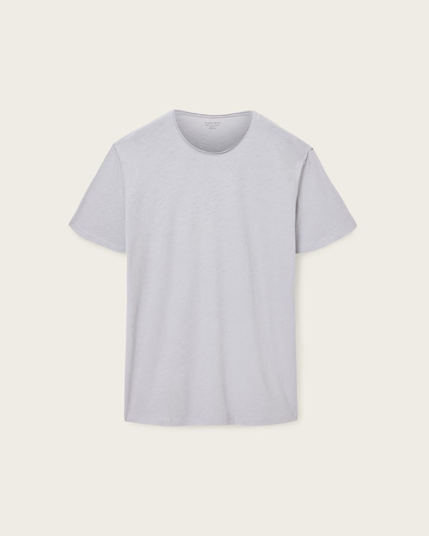 Figure Crew Neck Raw Edge T-Shirt