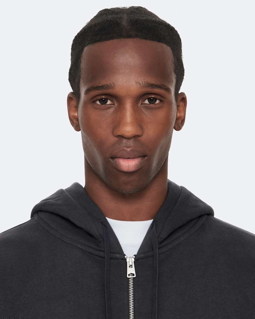 Redact Oversized Zip-Up Hoodie