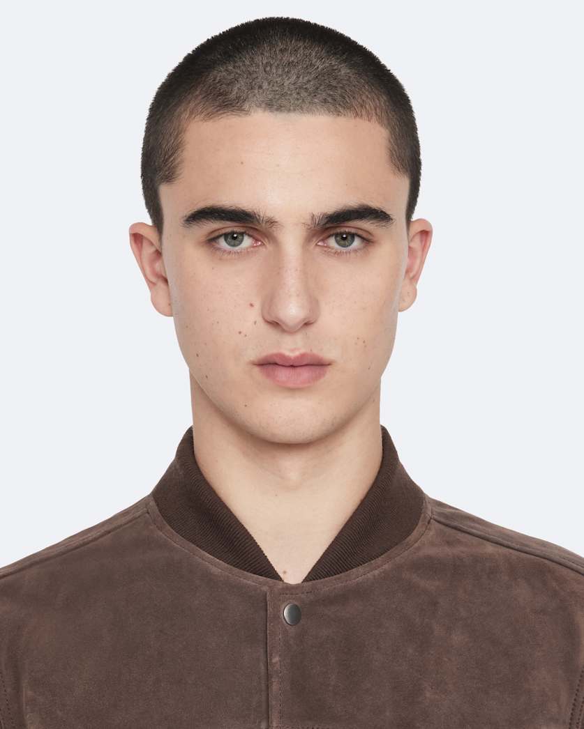Stafford Suede Bomber Jacket