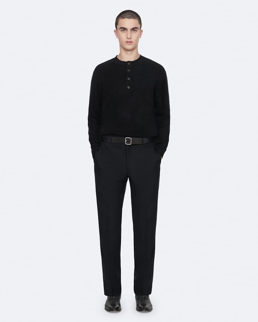 York Straight-Fit Twill Trousers