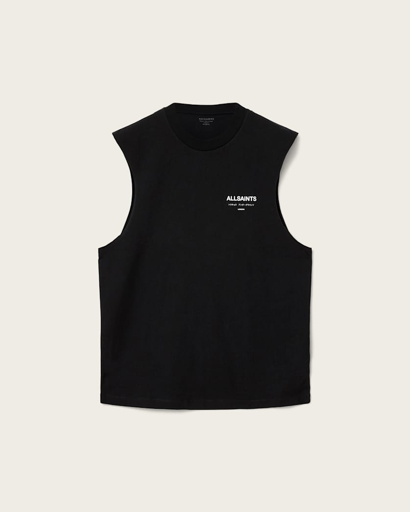 Underground Sleeveless Crew Neck T-Shirt