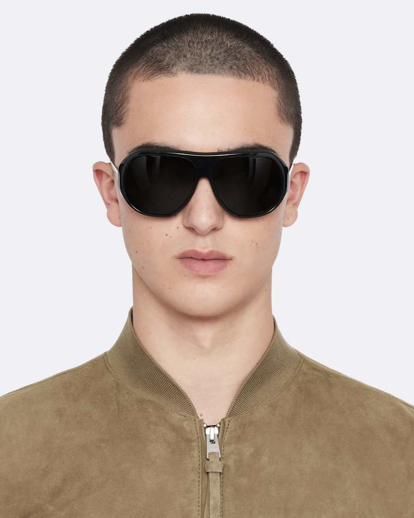 Morten Suede Bomber Jacket