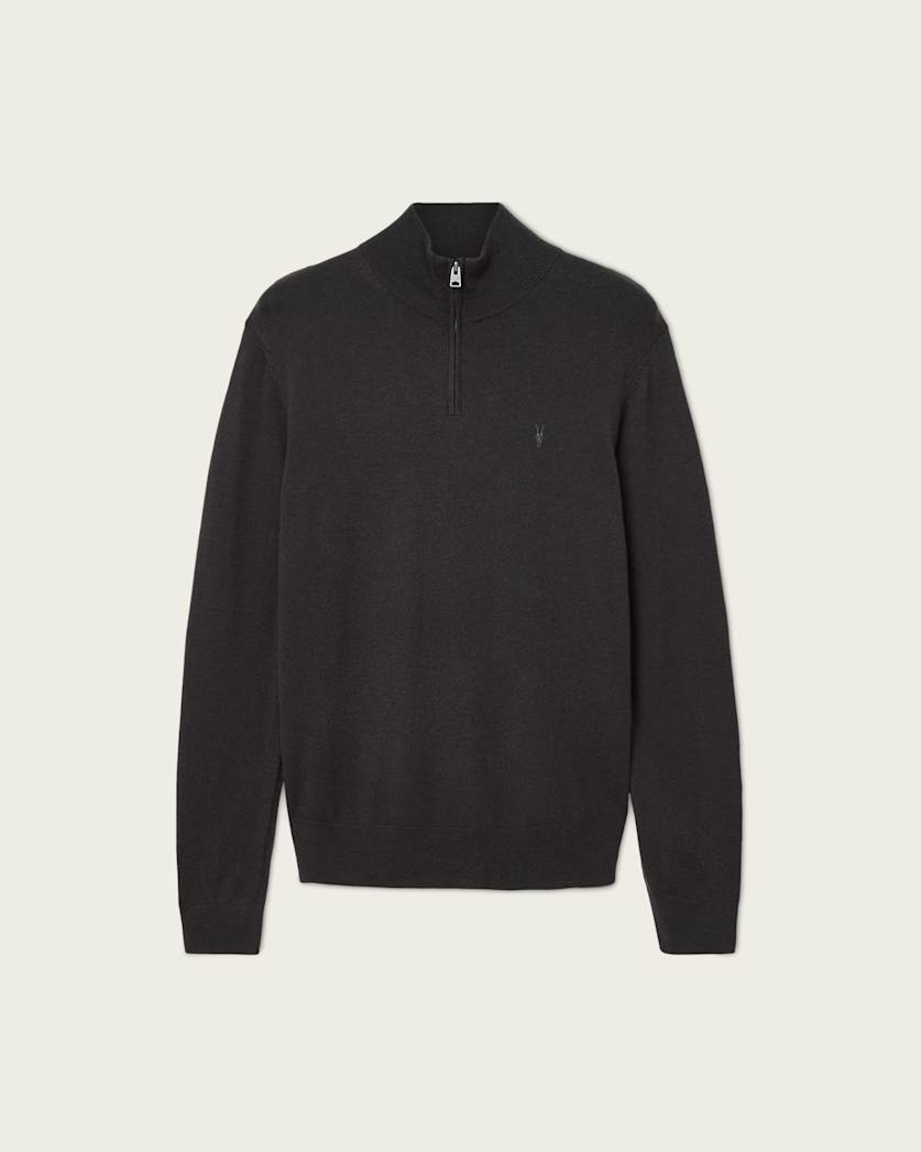 Kilburn Zip Funnel Neck Ramskull Jumper