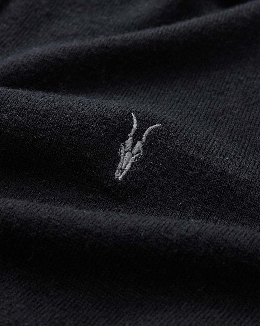 Kilburn Zip Funnel Neck Ramskull Jumper