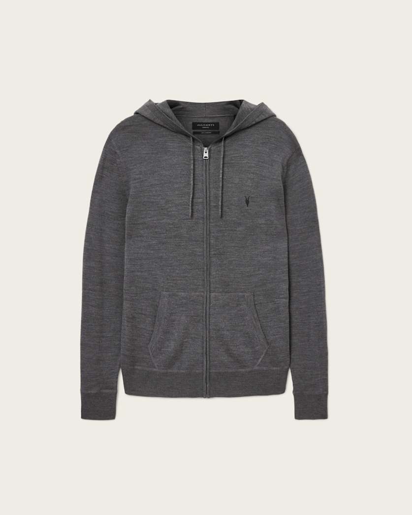 Mode Merino Zip Up Ramskull Hoodie