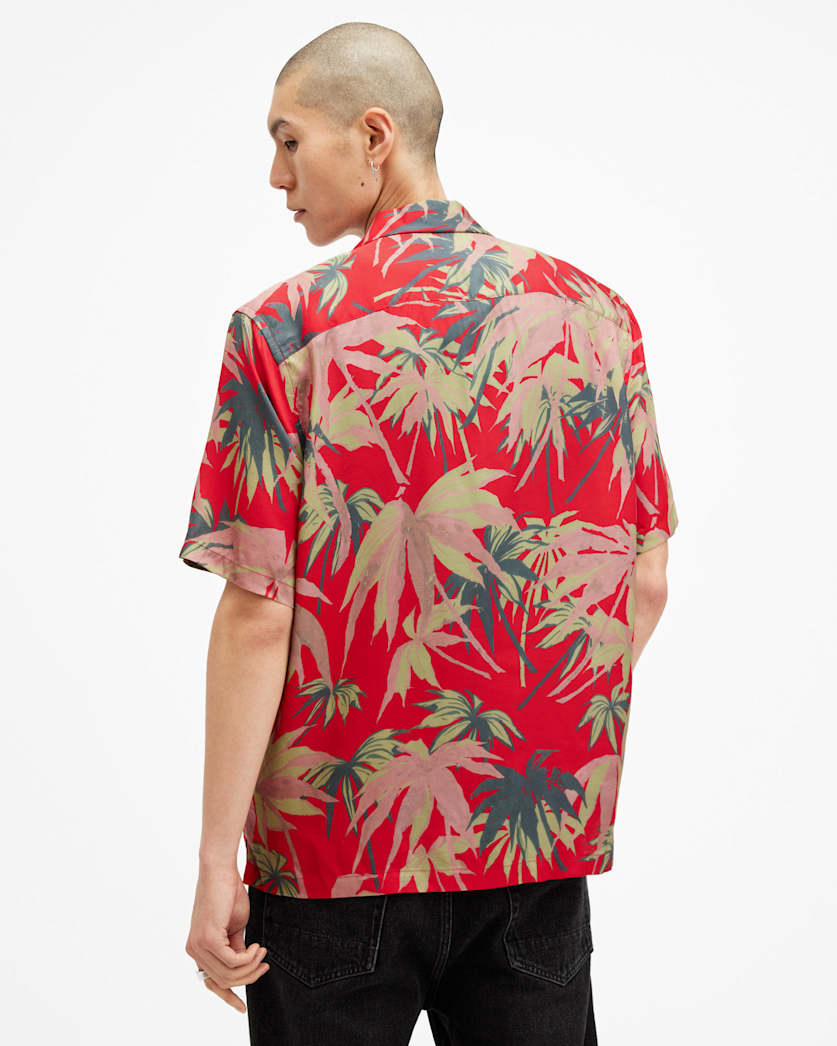 Hudsony Relaxed Fit Printed Shirt