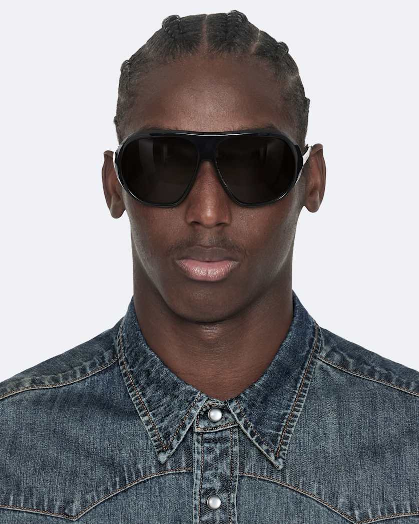 Denim Western shirt