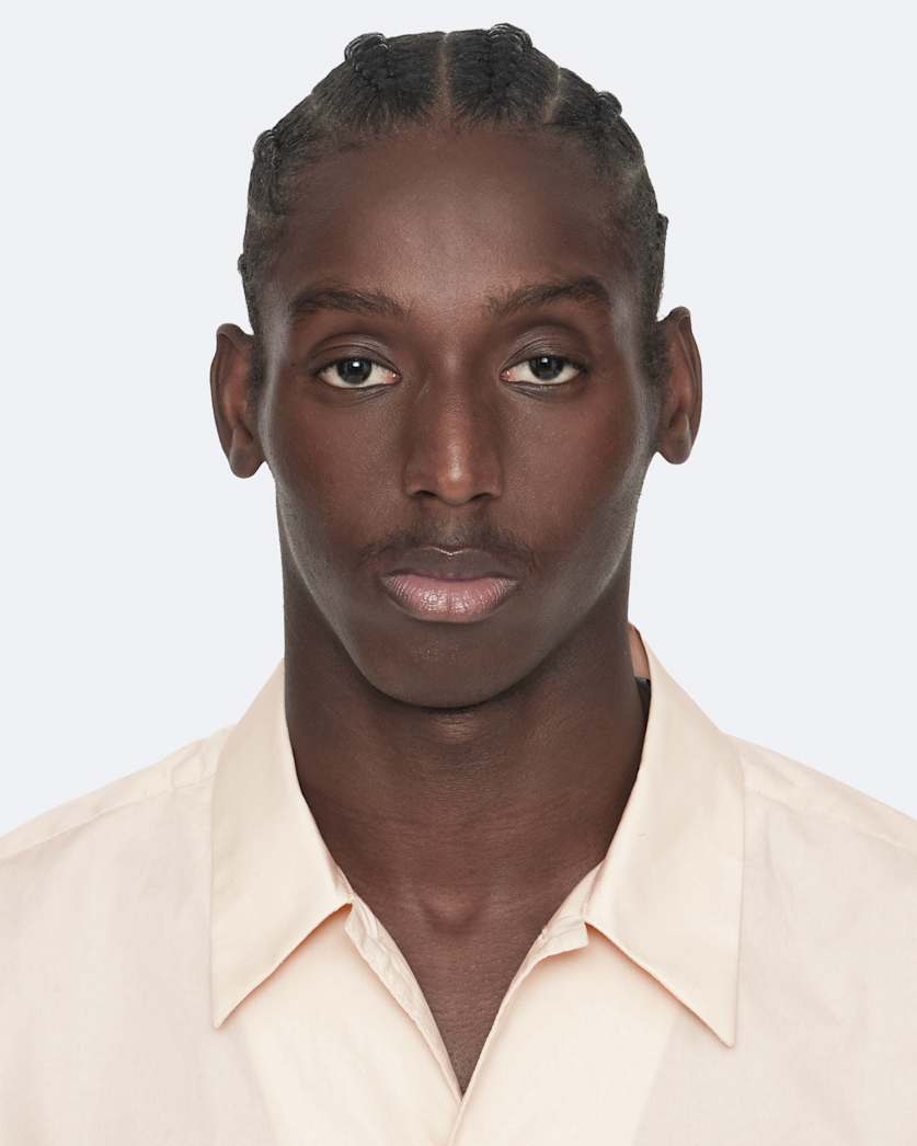 Oversized cotton poplin shirt