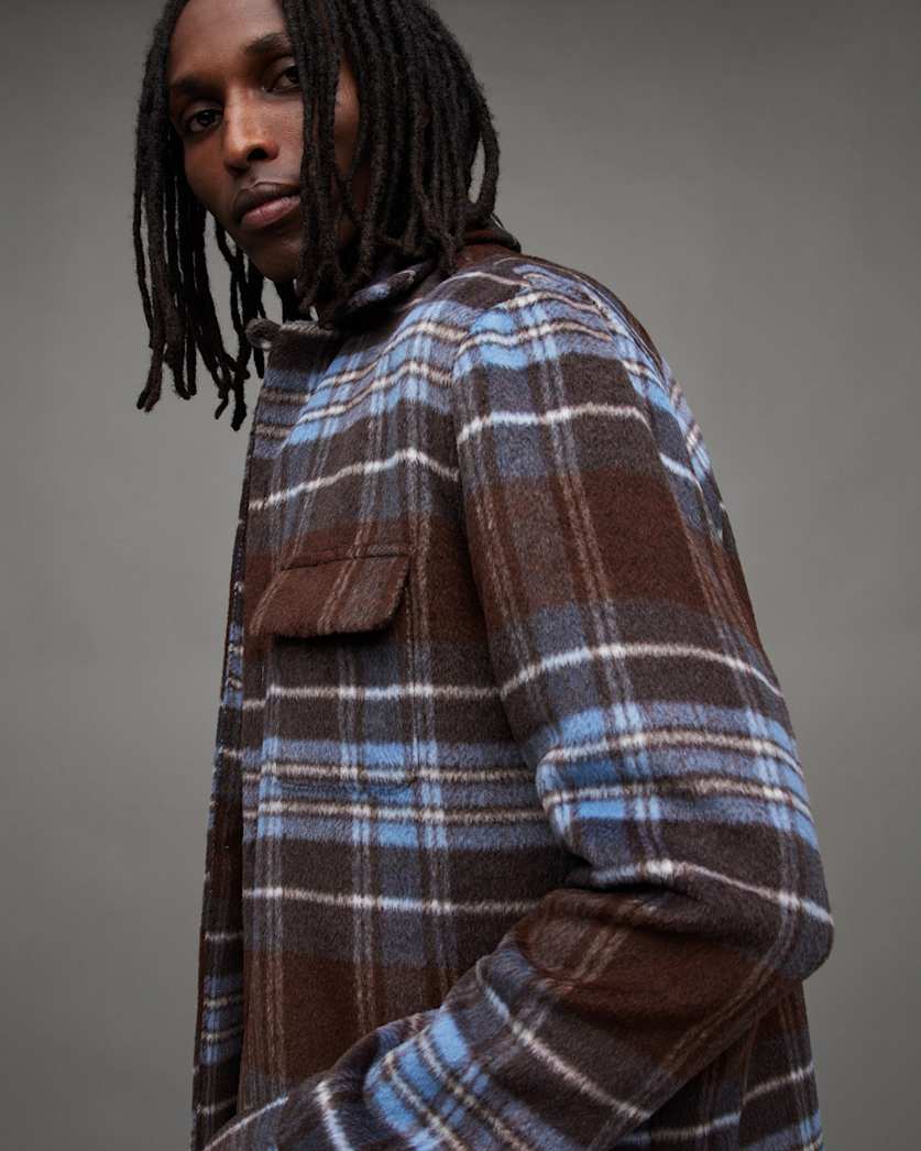 Triton Recycled Checked Overshirt