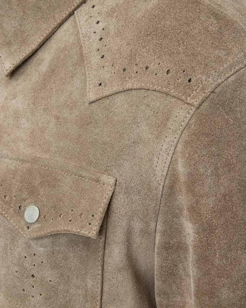 Goldendale Suede Western Shirt