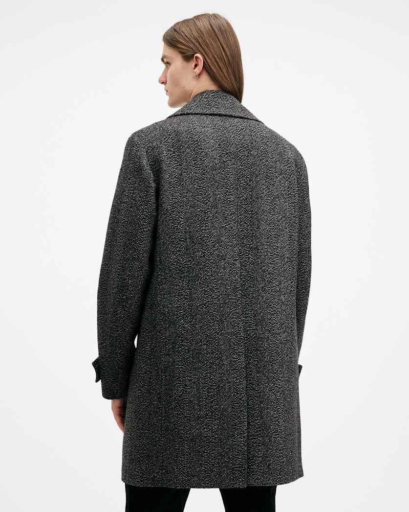 Fincher Herringbone Cashmere Blend Coat