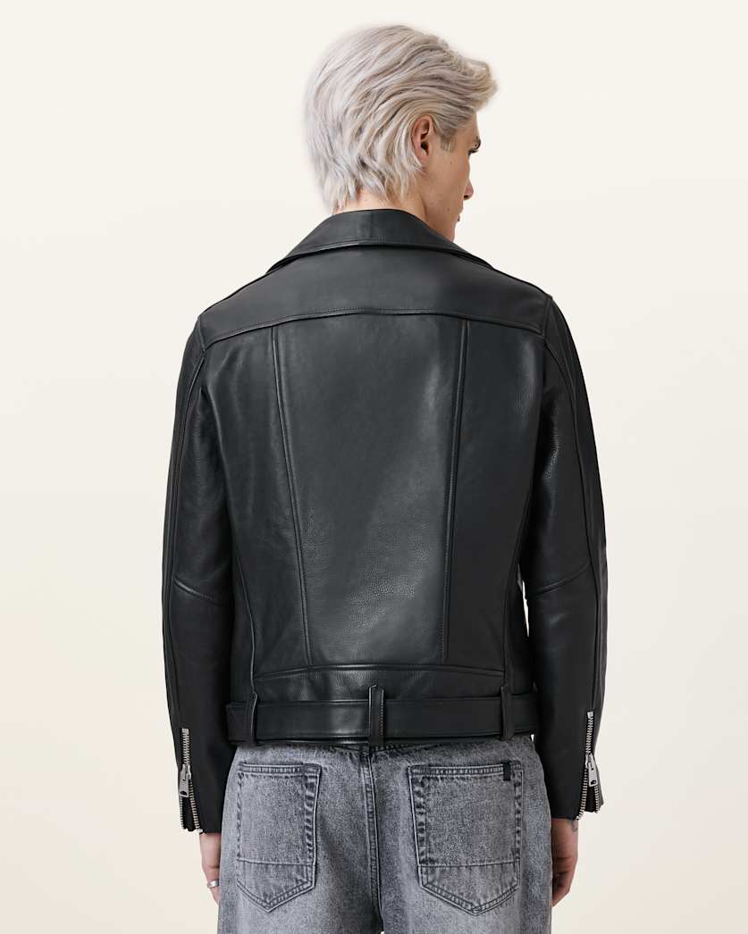 Mick Leather Biker Jacket