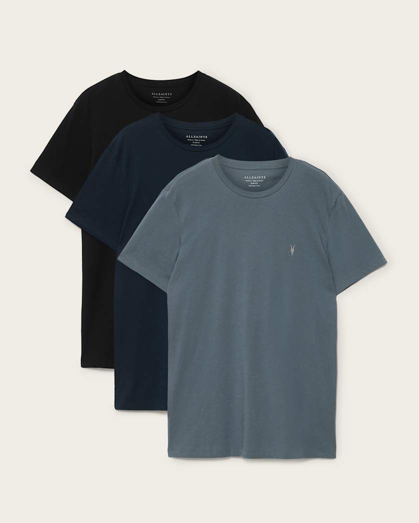 Tonic Crew Neck Slim Ramskull T-Shirt