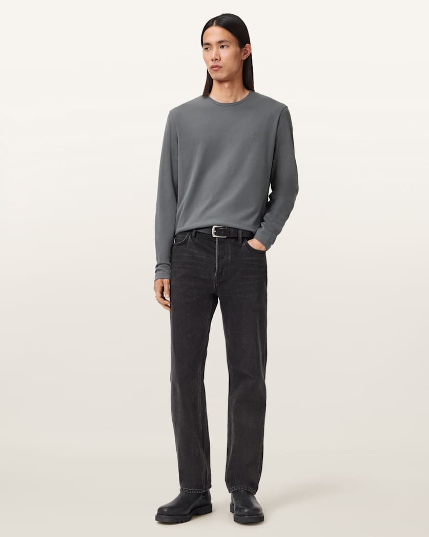 Brace Brushed Cotton Long Sleeve T-Shirt