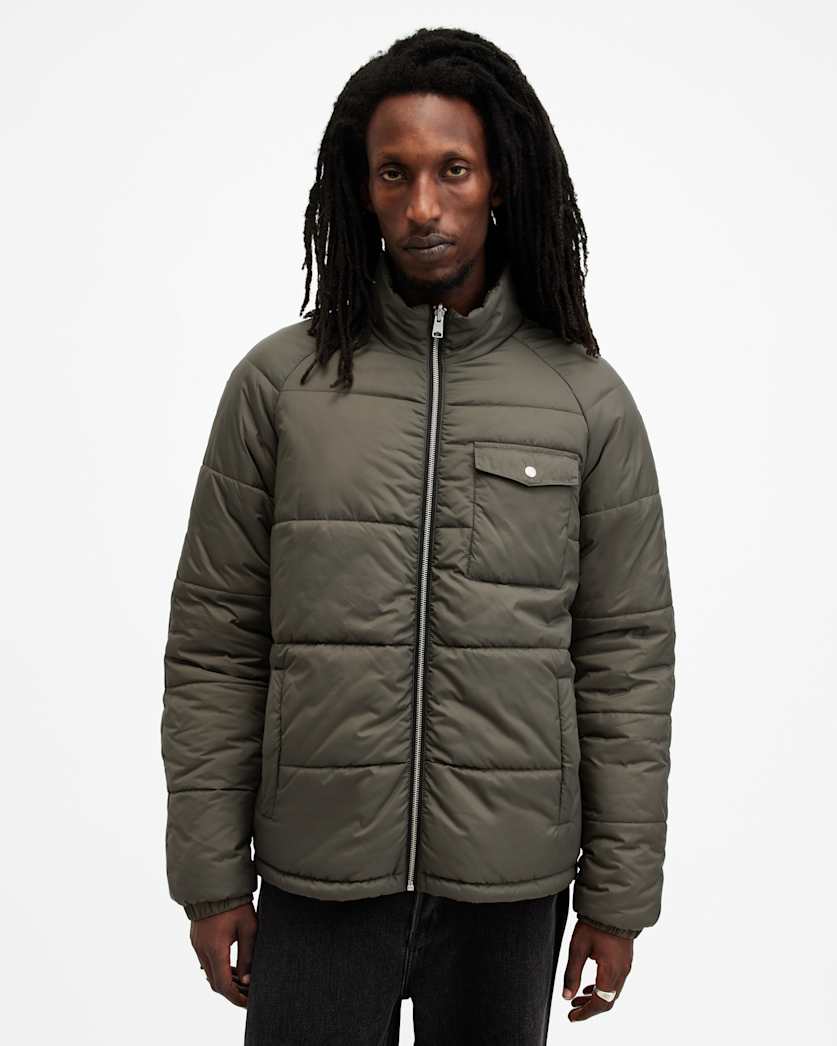 Griffin Reversible Funnel Neck Jacket