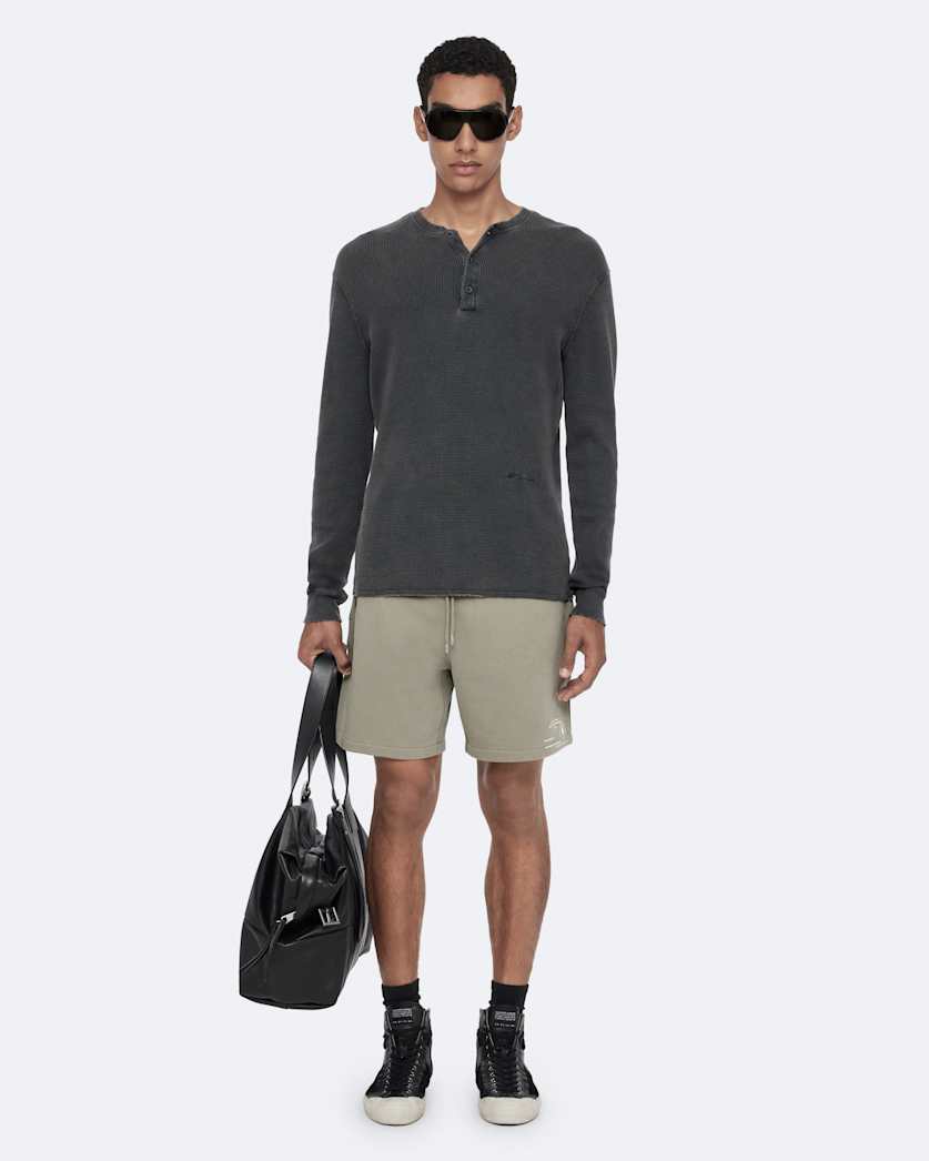 Logo cotton sweatshorts