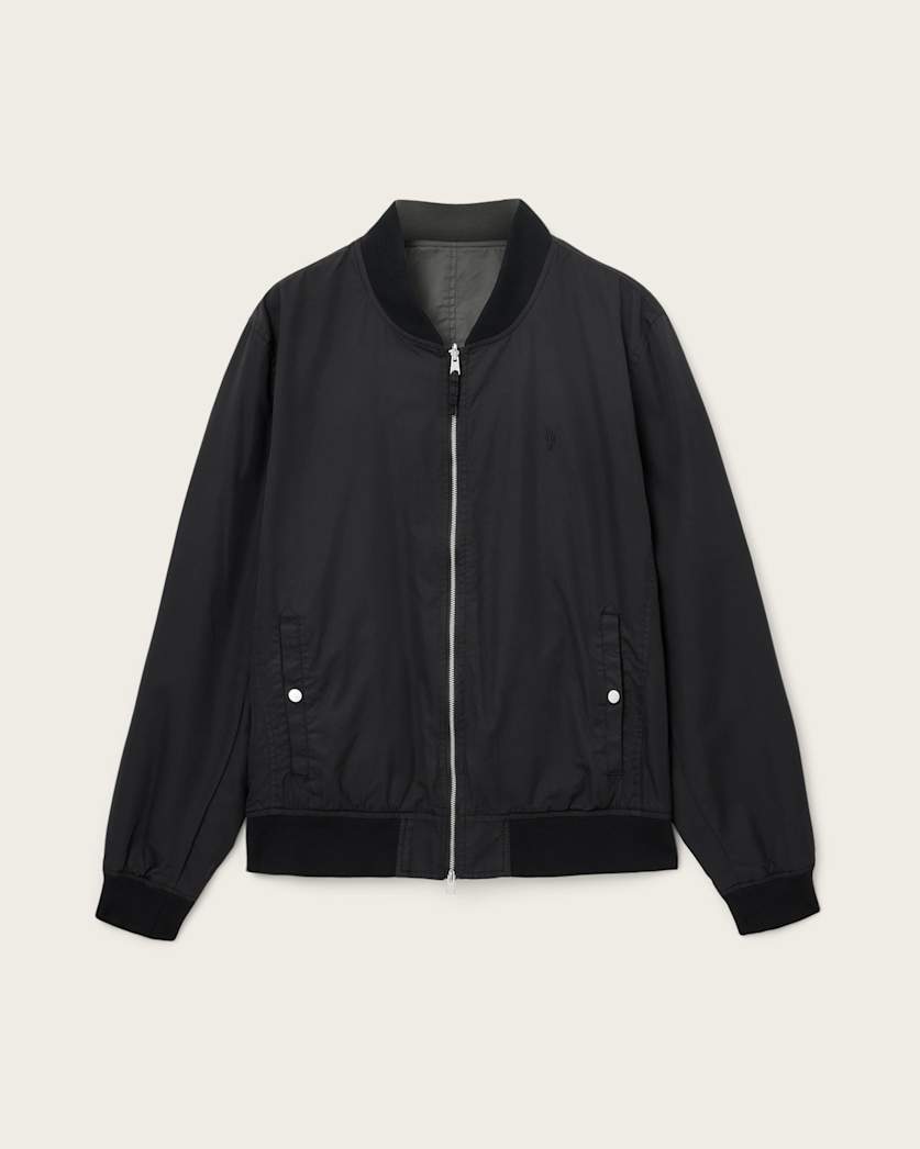 Bassett Reversible Ramskull Bomber Jacket