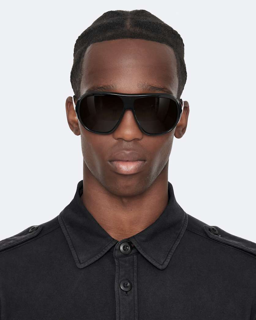 Regular-fit military shirt