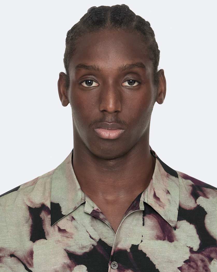 Tulip Oversized Floral-Print Shirt