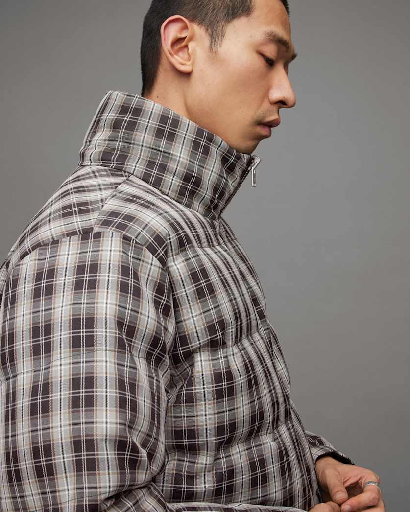 Trevi Reversible Checked Hood Jacket