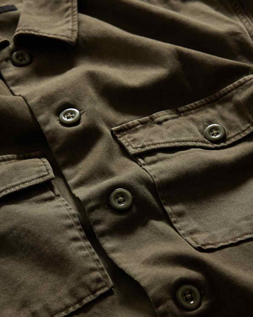 Spotter Long Sleeve Military Overshirt