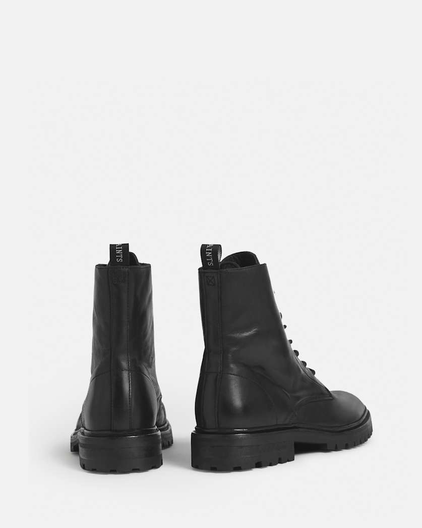 Tobias Lace Up Leather Boots