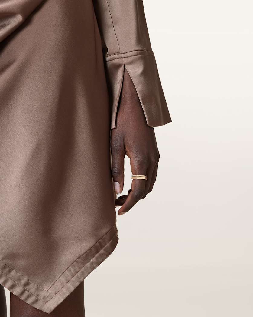 Tira Satin Mini Dress