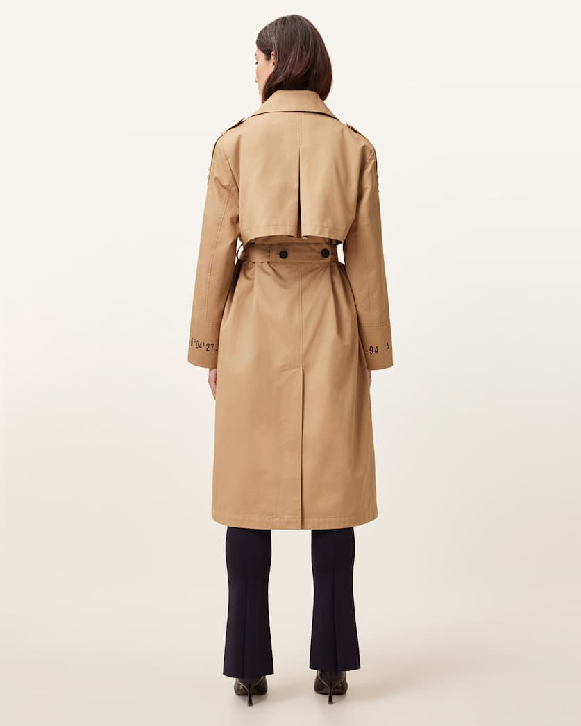 Demmi Oversized Belted Trench Coat